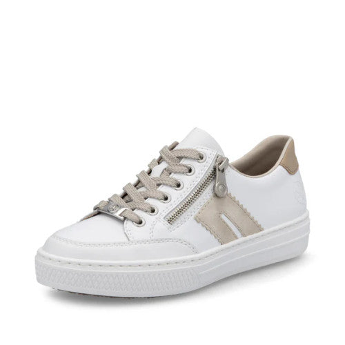 Rieker L5903-80 White Trainer