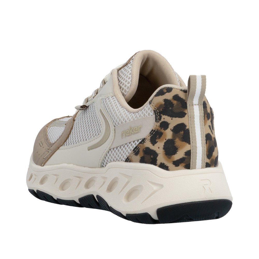 Rieker Beige Trainer M6501-60