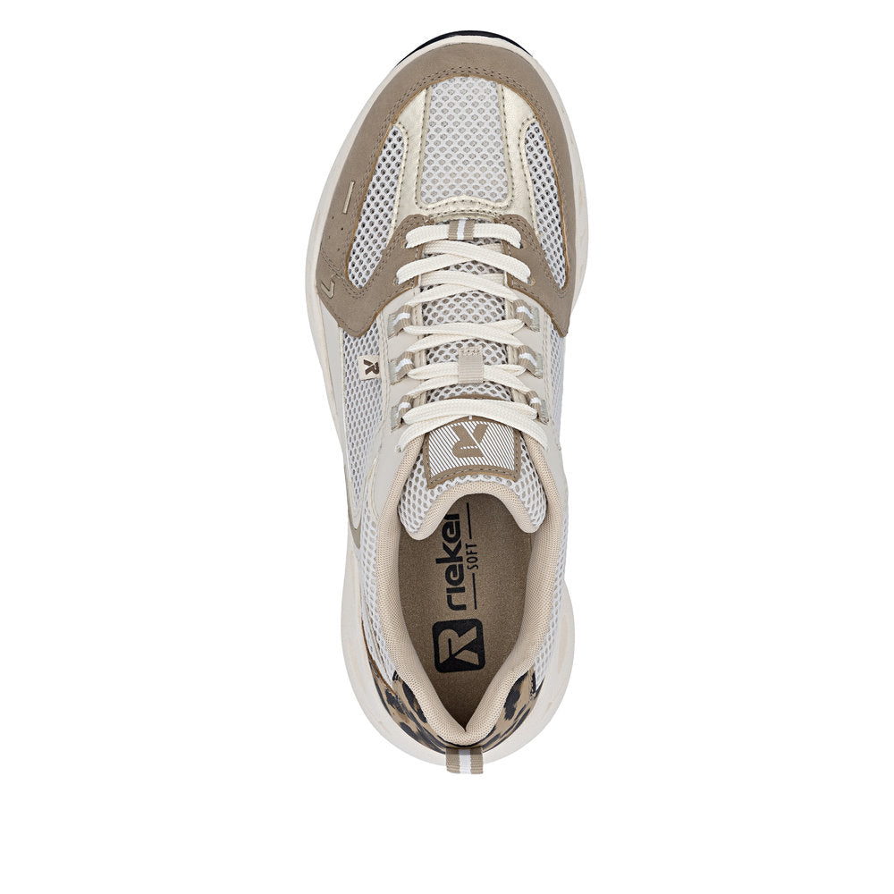 Rieker Beige Trainer M6501-60