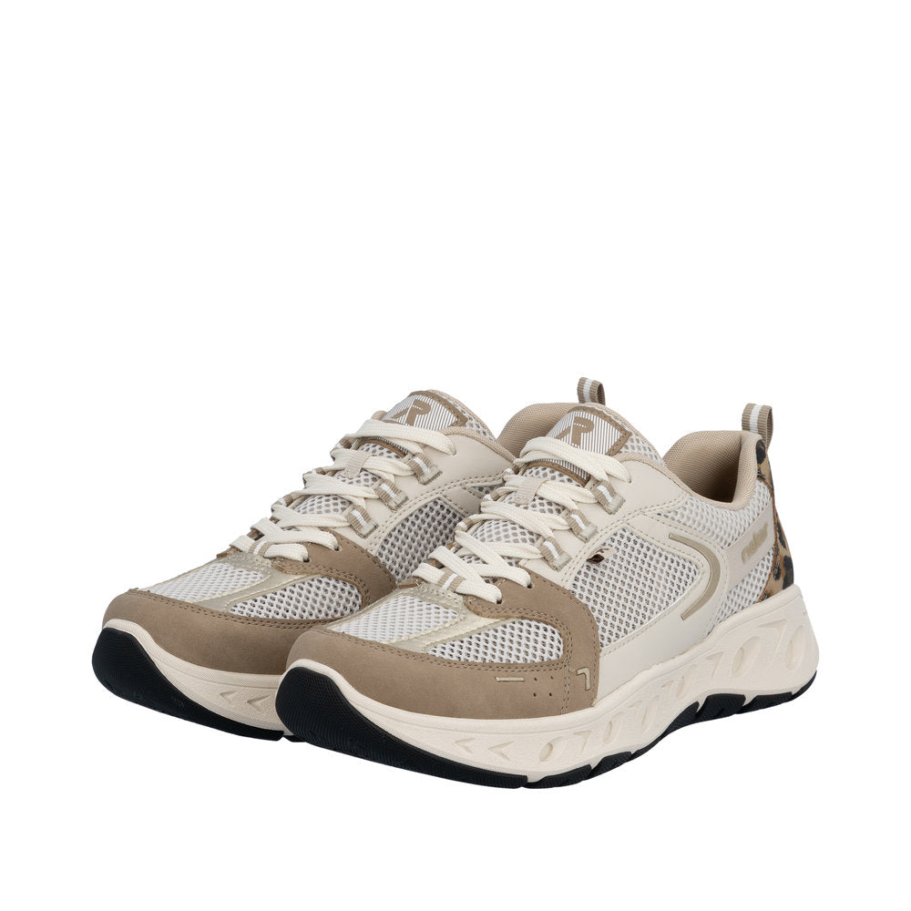 Rieker Beige Trainer M6501-60