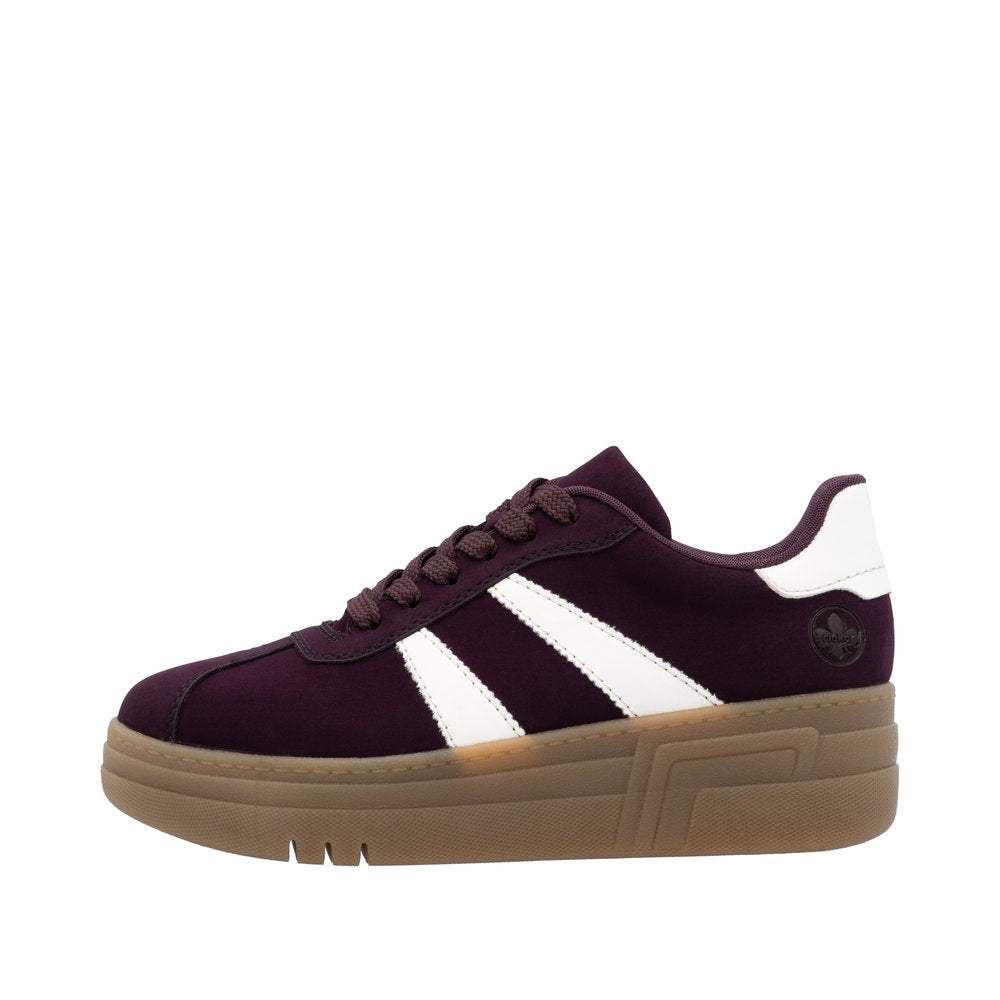 Rieker Burgundy Trainer M7601-30