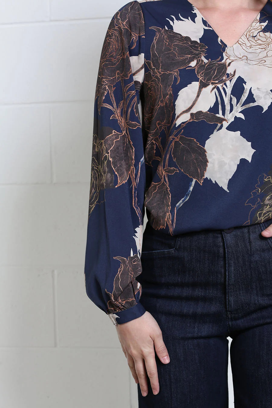 Rant and Rave Mia Blue Floral