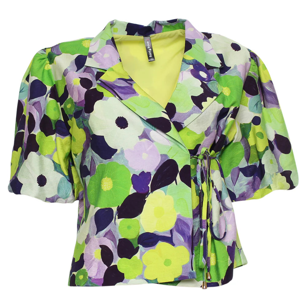 Morgan Wrap Top