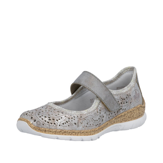 Rieker Metallic Shoe N4299-90
