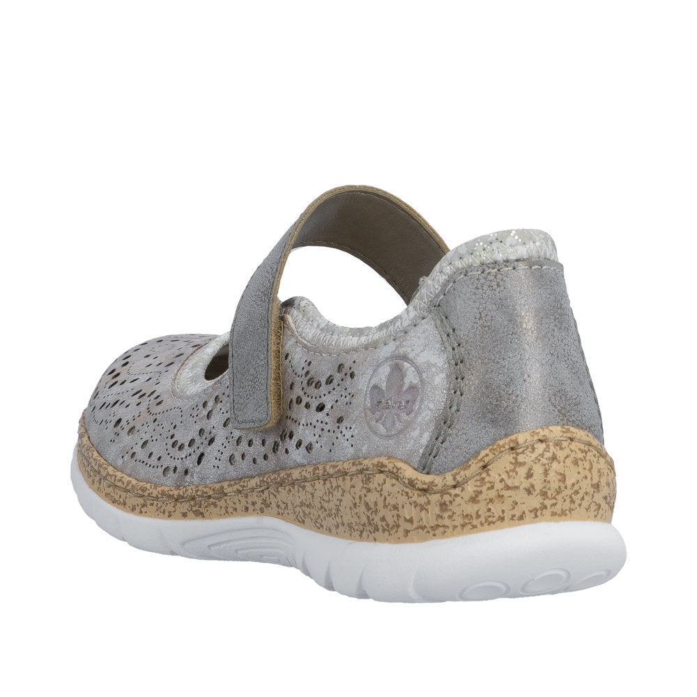 Rieker Metallic Shoe N4299-90