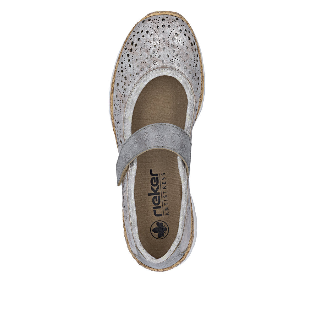 Rieker Metallic Shoe N4299-90