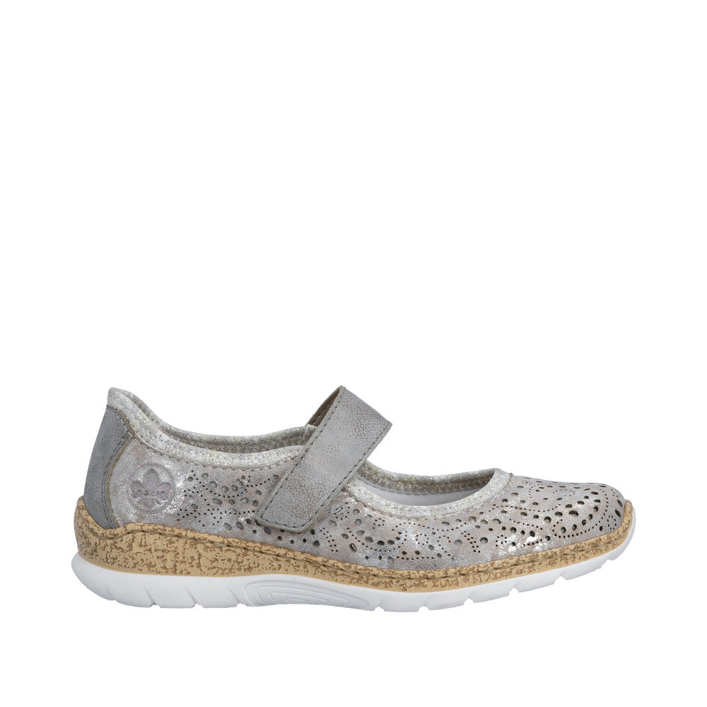 Rieker Metallic Shoe N4299-90