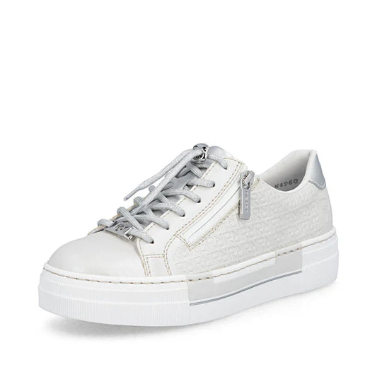Rieker N4960-90 Silver Trainers