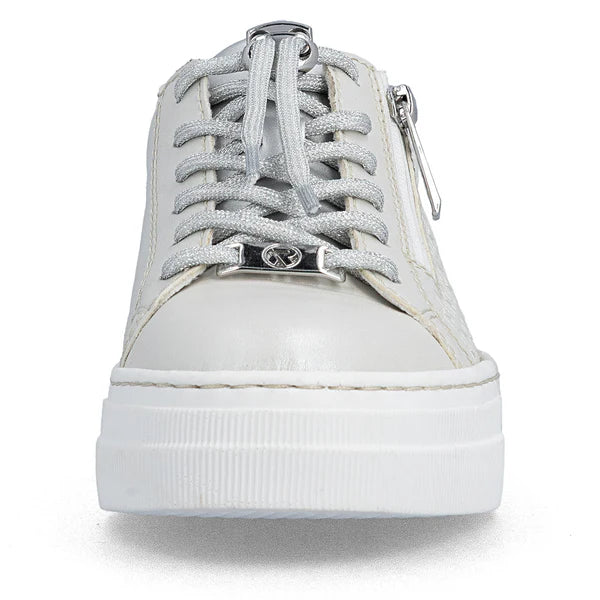 Rieker N4960-90 Silver Trainers