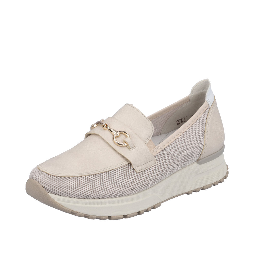 Rieker Beige Loafer N7455-60