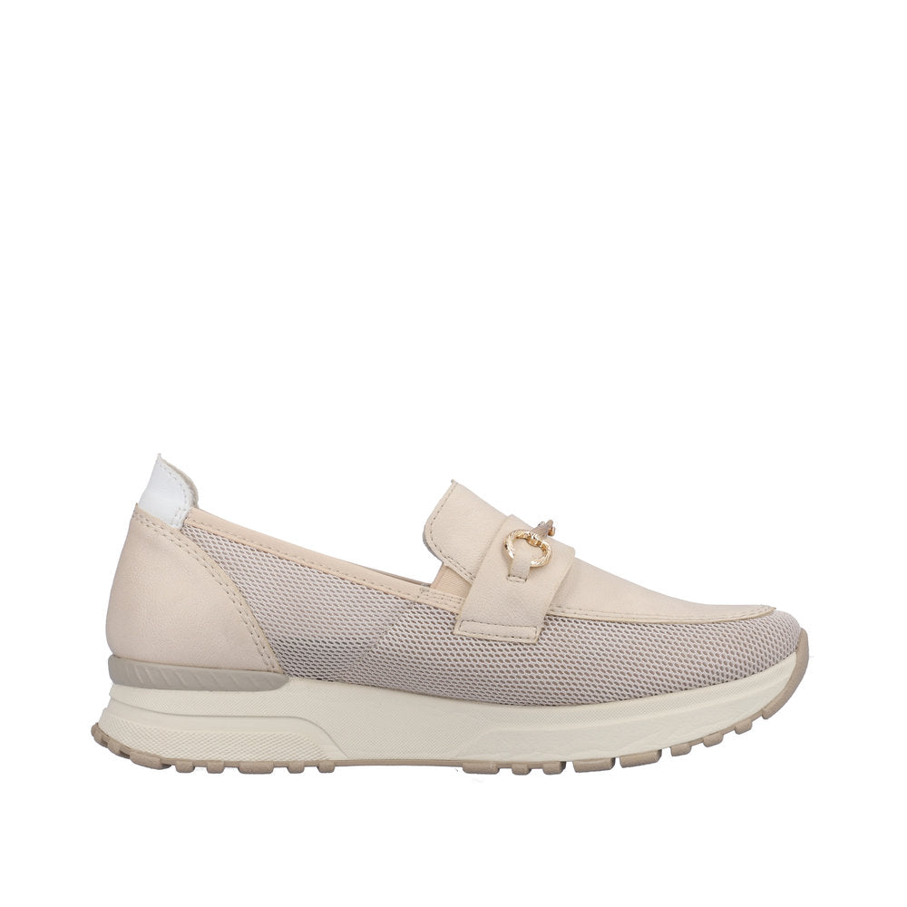 Rieker Beige Loafer N7455-60