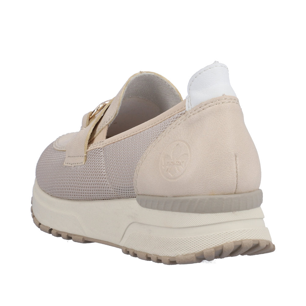 Rieker Beige Loafer N7455-60