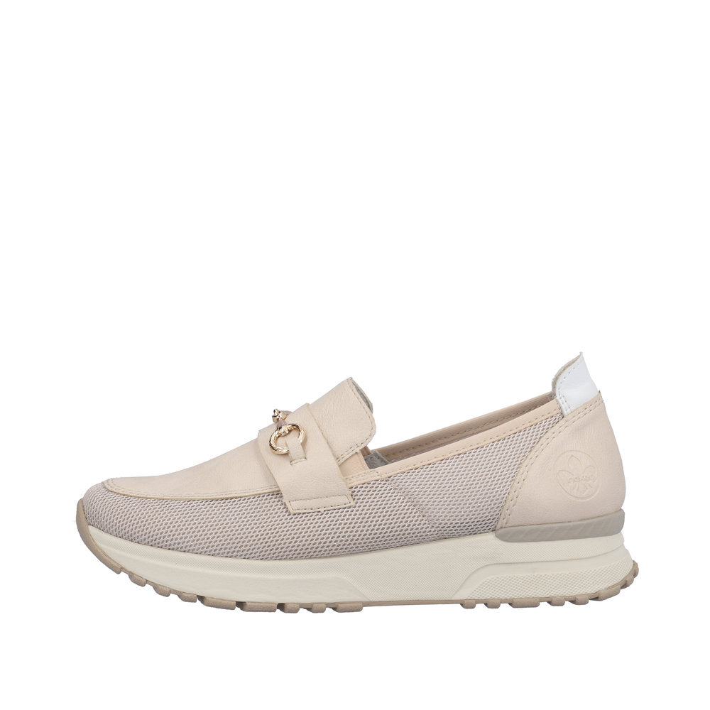Rieker Beige Loafer N7455-60
