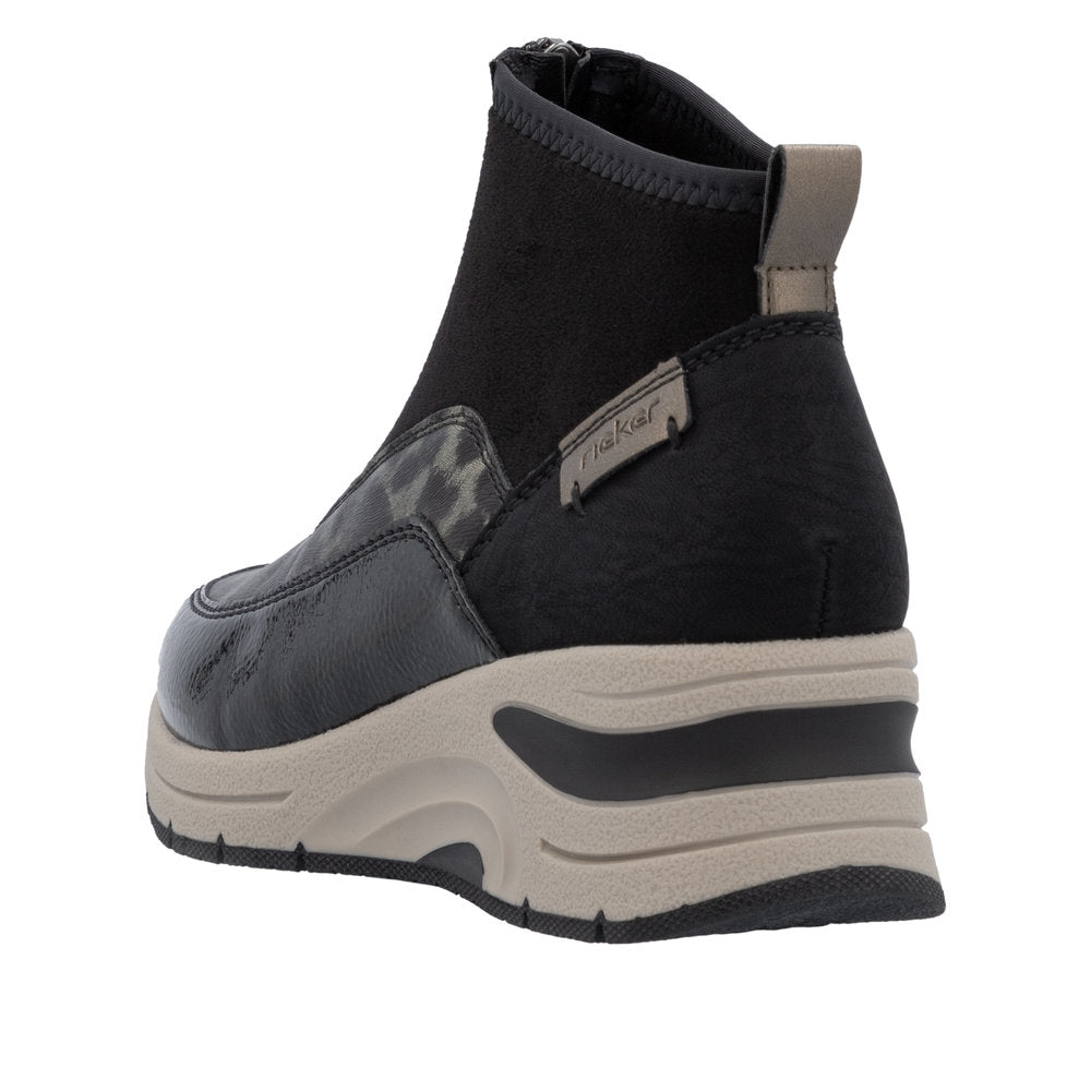 Rieker Black Boot N9362-00
