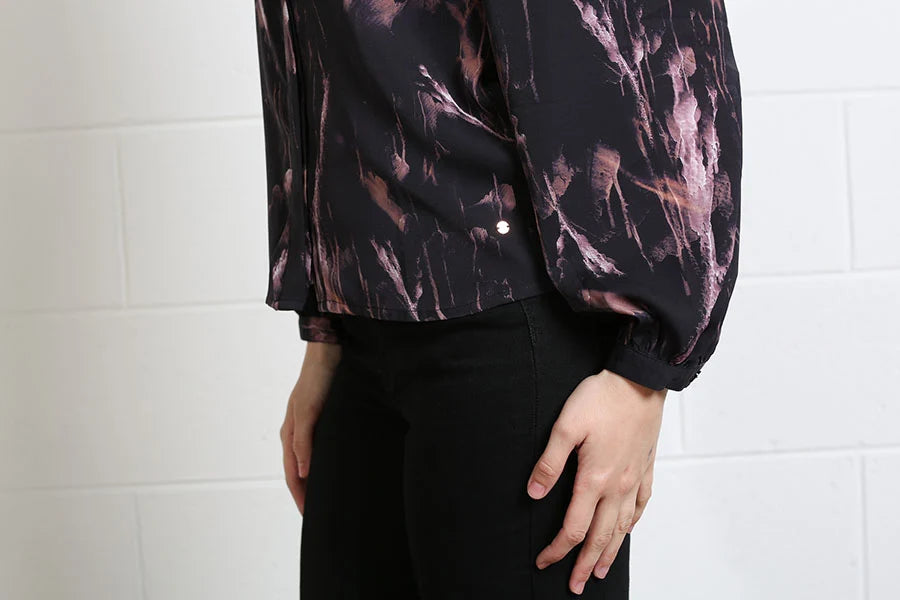 Rant and Rave Naomi Blouse Black