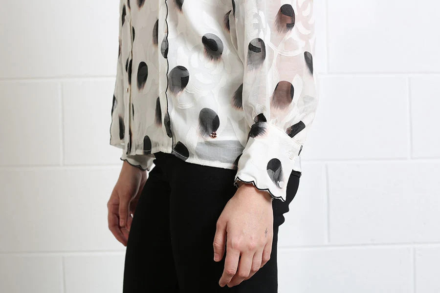 Rant and Rave Posy Blouse White