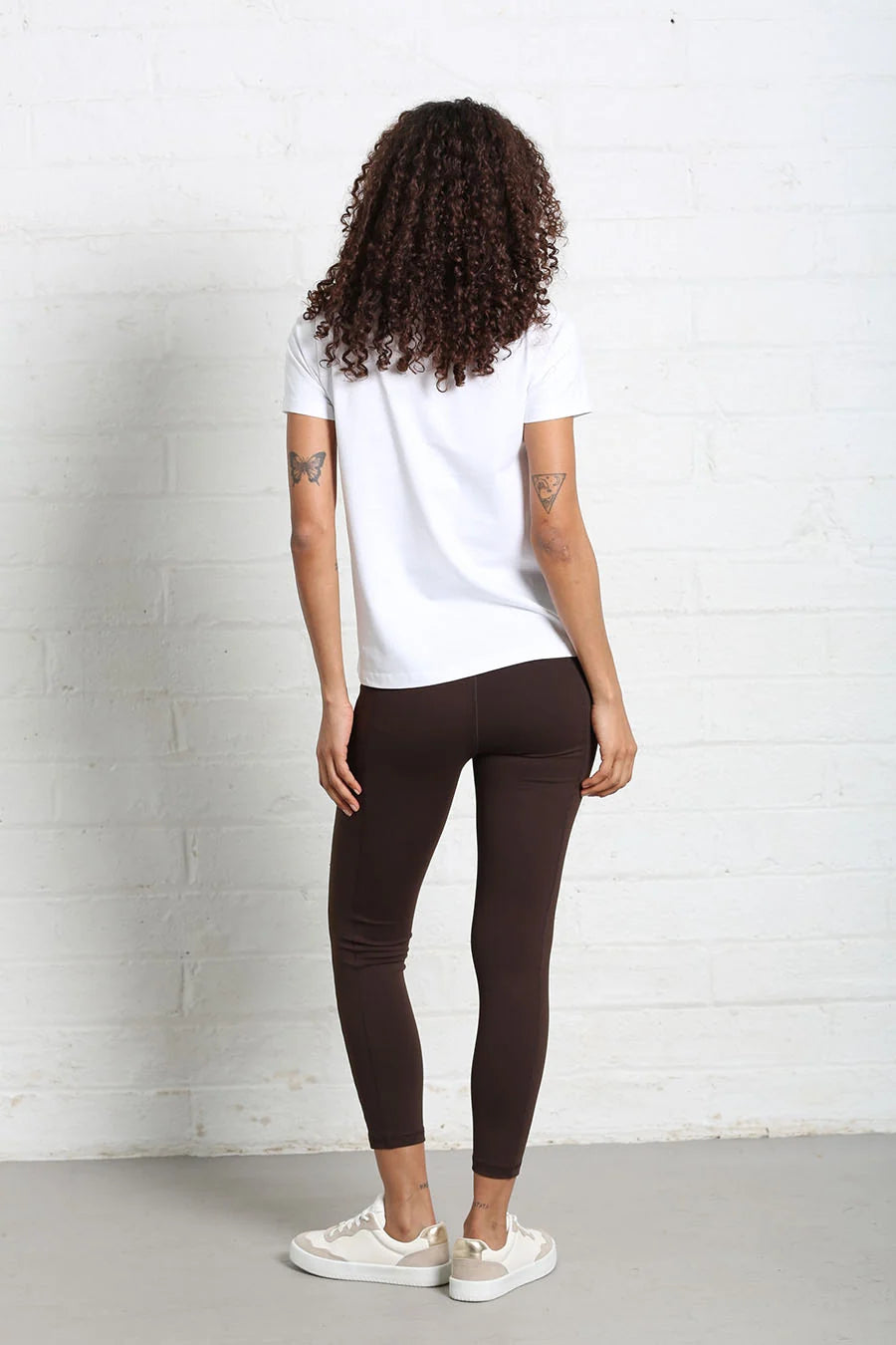Relax & Renew Nessa Leggings Chocolate Brown
