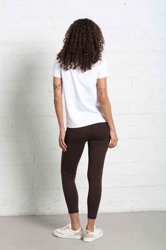 Relax & Renew Nessa Leggings Chocolate Brown