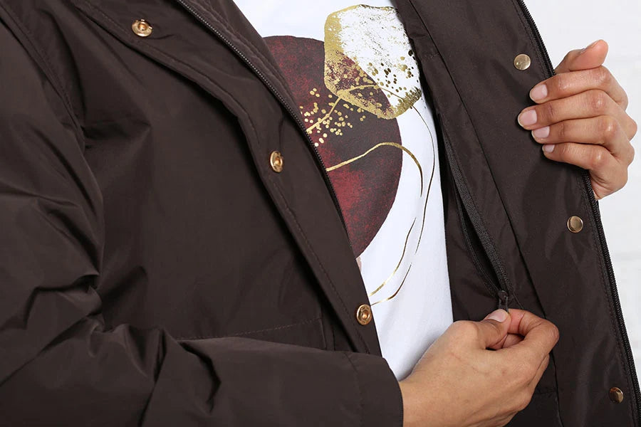 Relax & Renew Becca Jacket Chocolate Brown