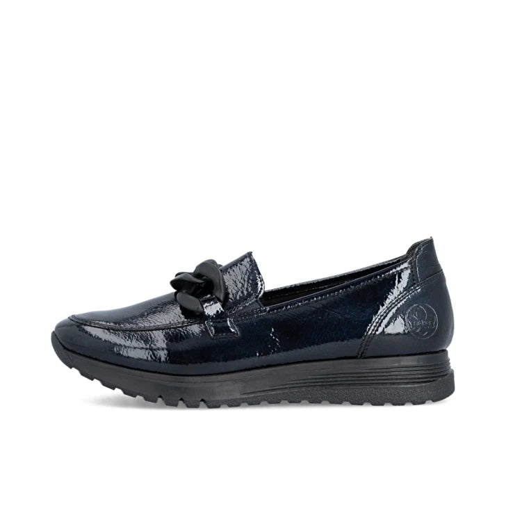 Rieker Blue Loafer 49051-14