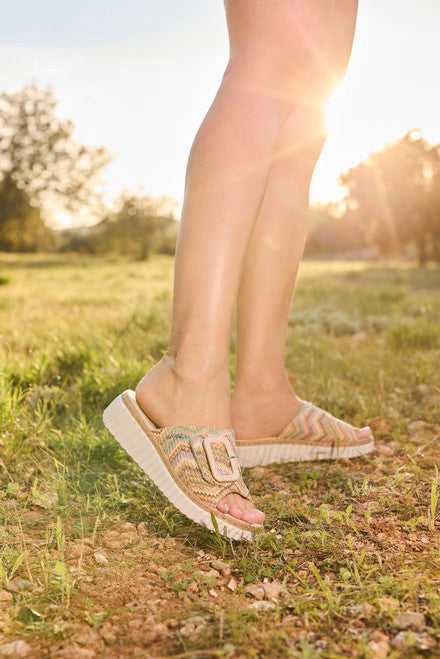 Rieker 69253 multi sandal