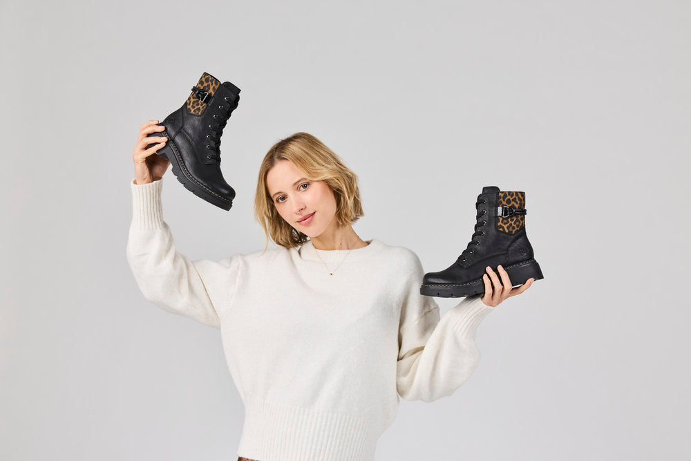 Rieker Black Boot 76724-00
