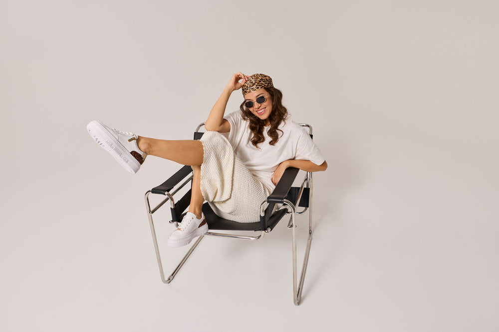 Rieker M1900-80 white trainer