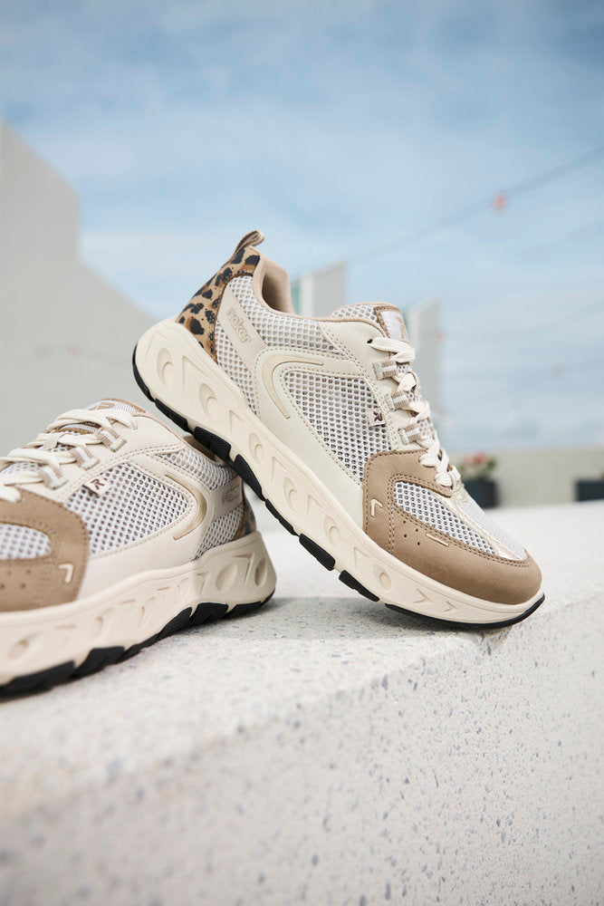 Rieker Beige Trainer M6501-60