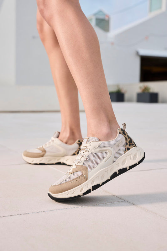 Rieker Beige Trainer M6501-60
