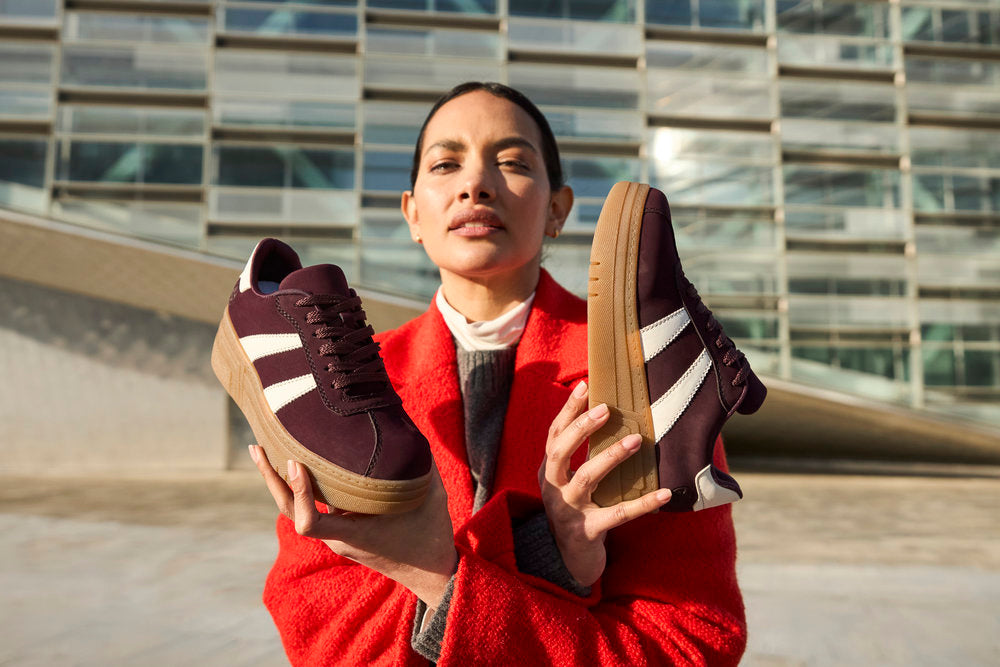 Rieker Burgundy Trainer M7601-30