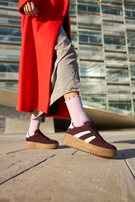 Rieker Burgundy Trainer M7601-30
