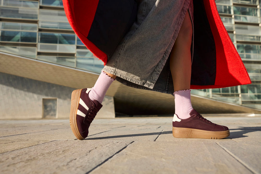 Rieker Burgundy Trainer M7601-30