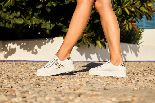 Rieker white trainer N4924-81