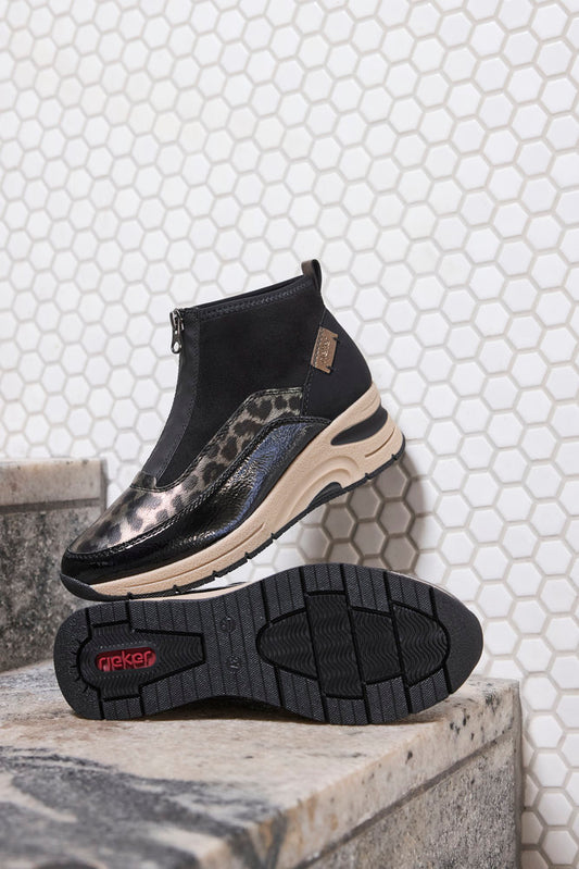 Rieker Black Boot N9362-00
