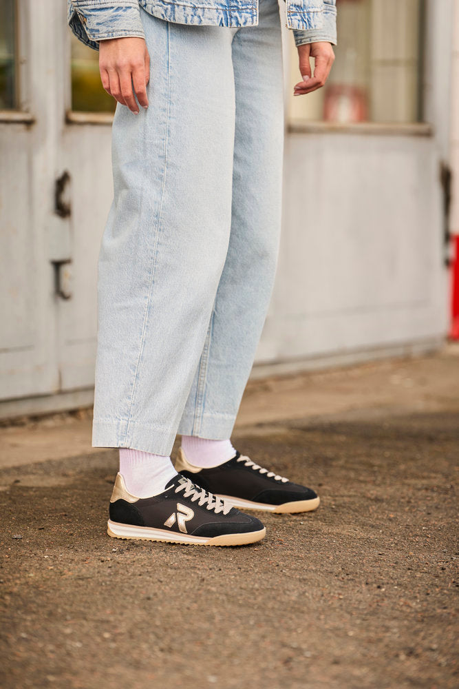 Rieker Black Trainer W4000-01
