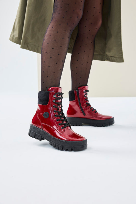 Rieker Red Boot Y0220-33