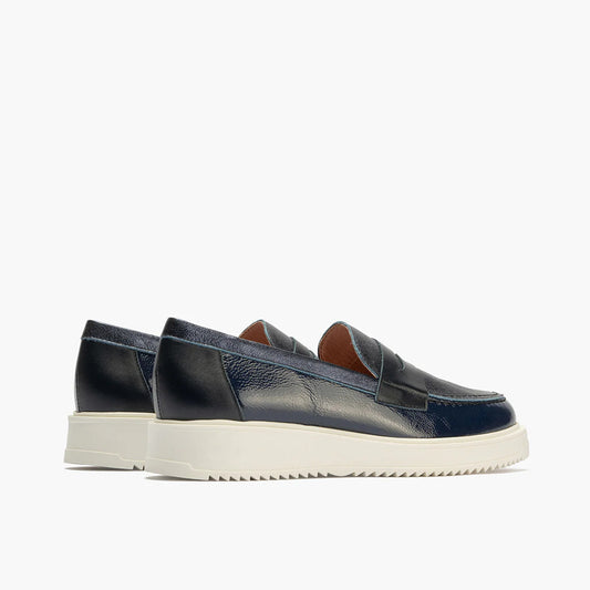 Pitillos navy loafer-10384