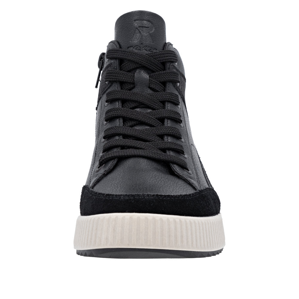 W0171-00 black high top sneaker