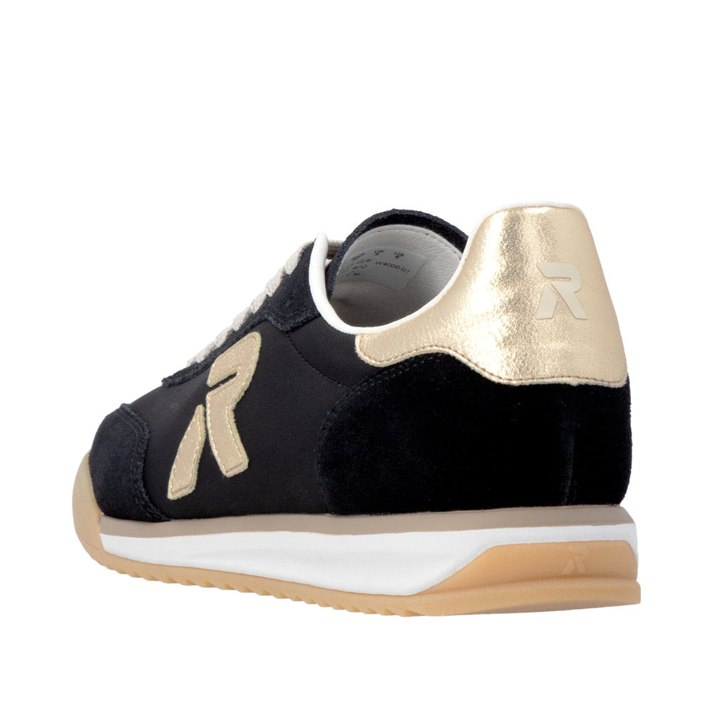 Rieker Black Trainer W4000-01