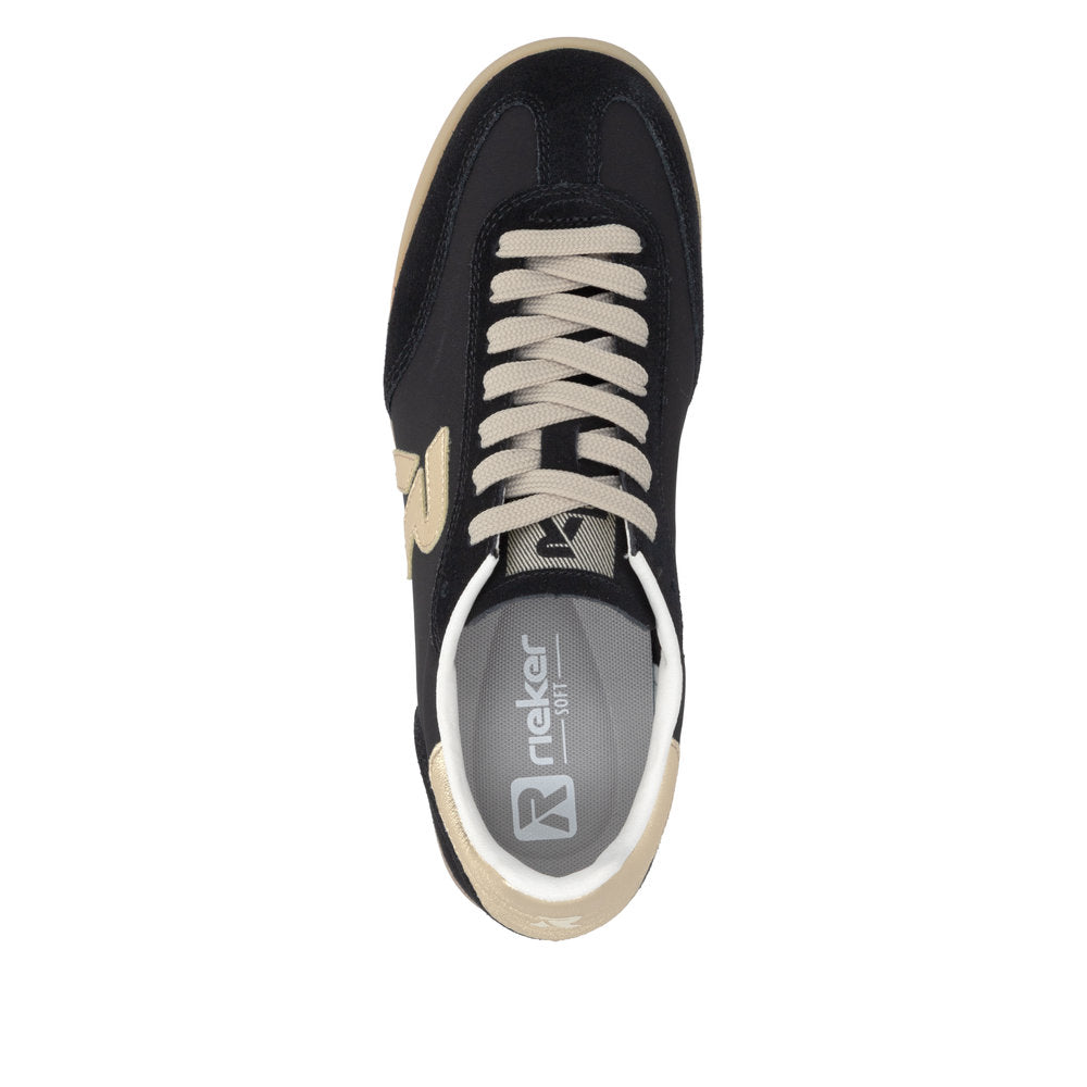 Rieker Black Trainer W4000-01