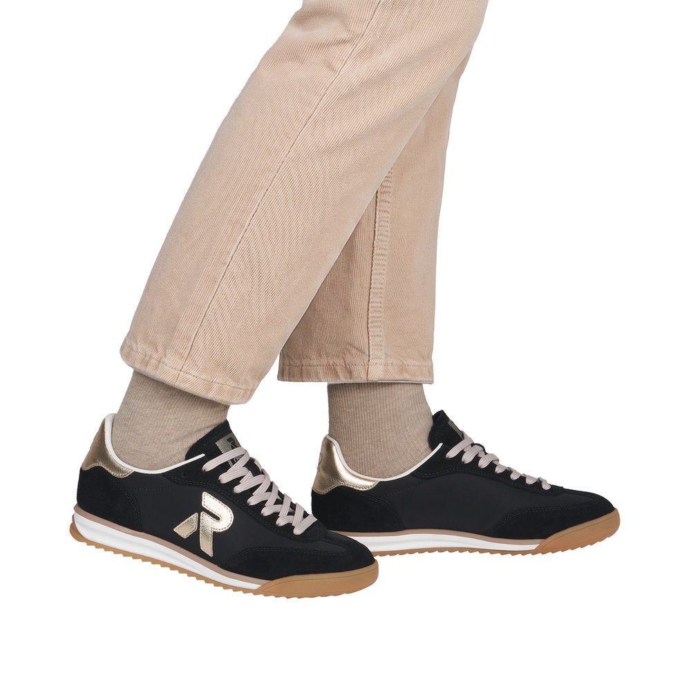 Rieker Black Trainer W4000-01