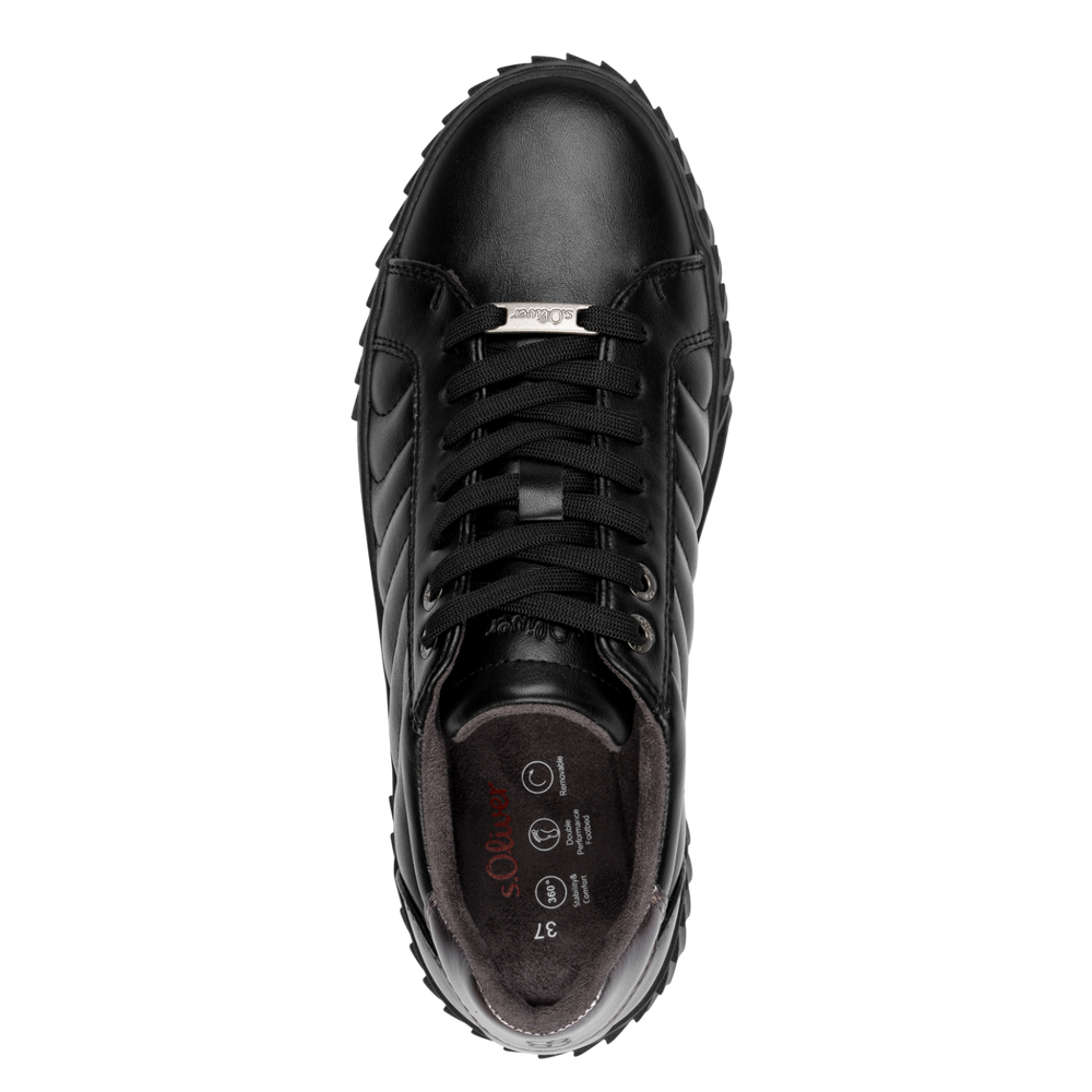 S.Oliver Black trainer 5-23601-41