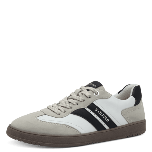 S.Oliver white/comb trainer 5-23652-44