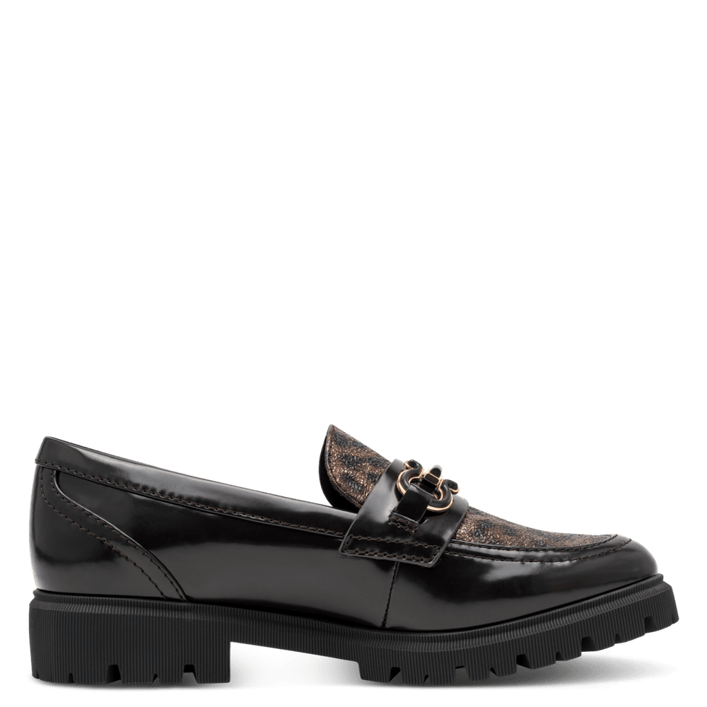 S.oliver brown leopard loafer 5-24729-45