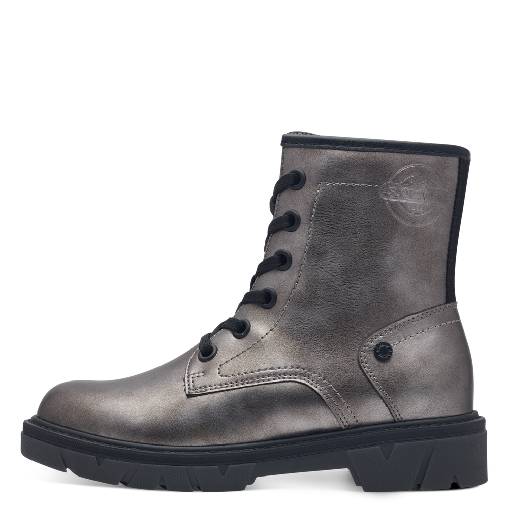 S.Oliver pewter boot 5-25241-43