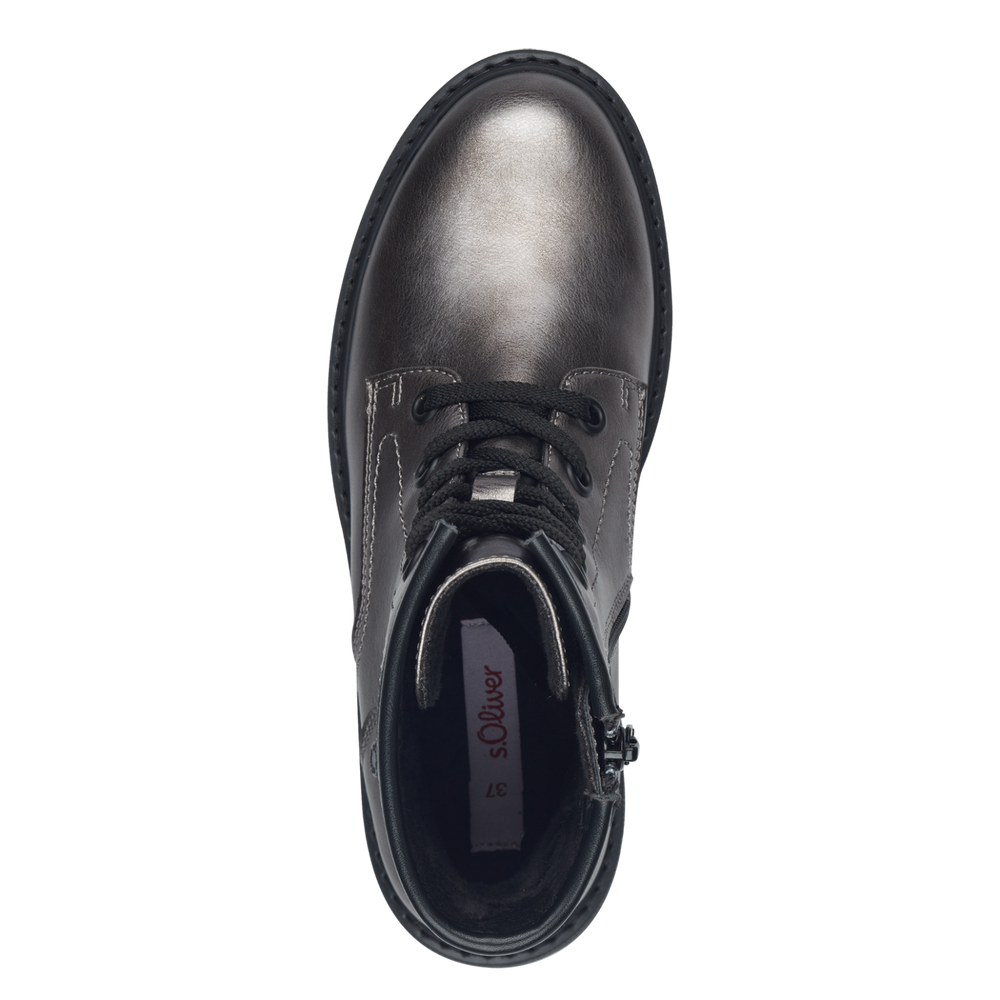 S.Oliver pewter boot 5-25241-43