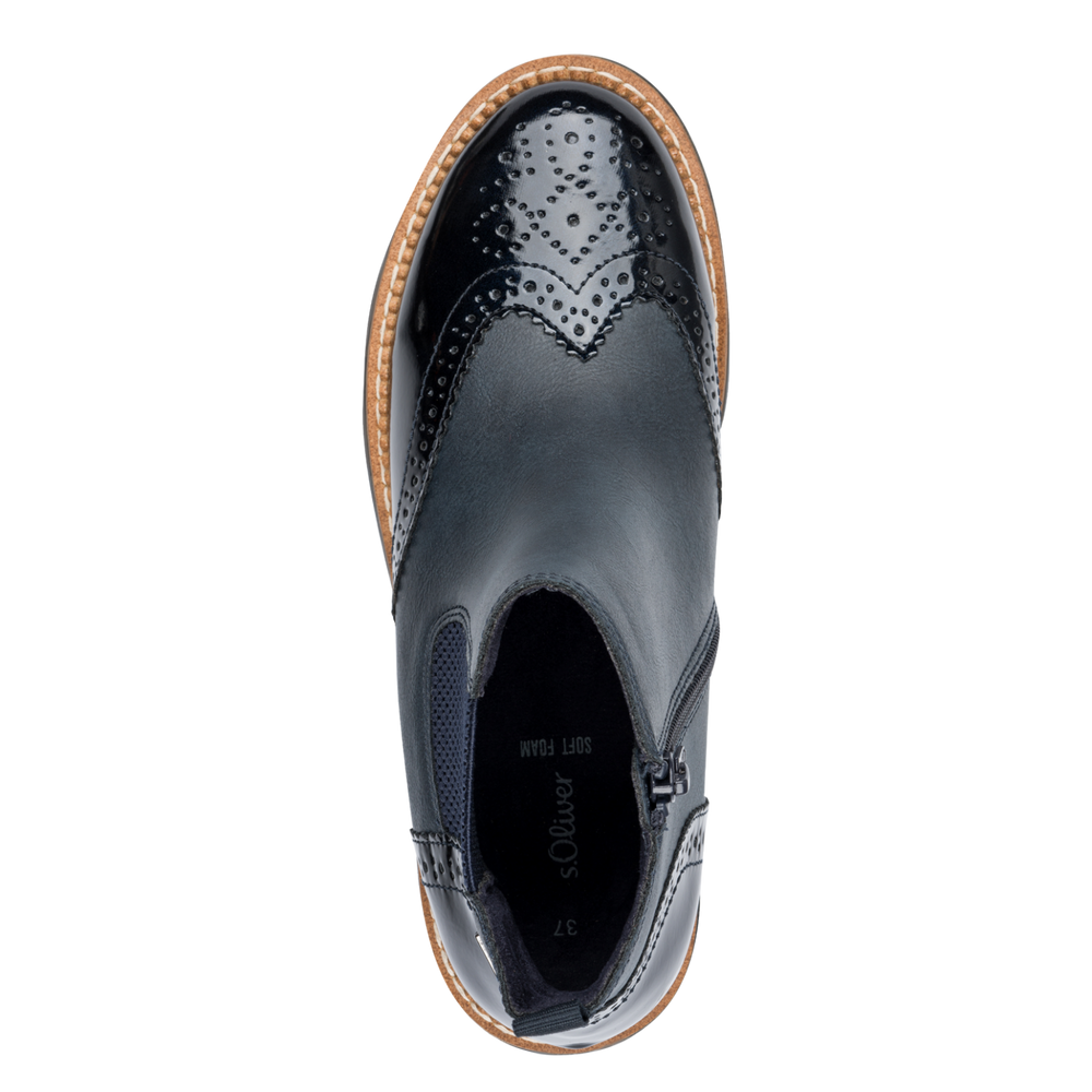 S.Oliver Navy boot 5-2544-43