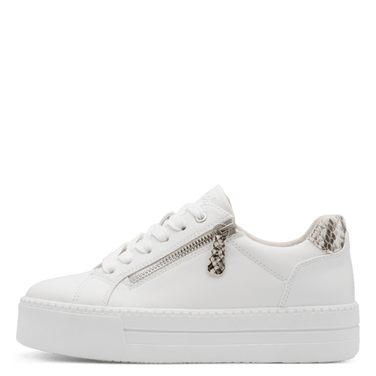 Jana 8-23767-43 white trainer