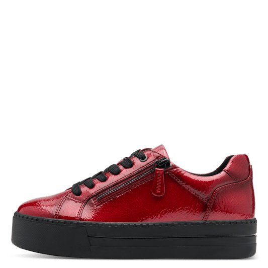 Jana red 8-23767-43 zip trainer