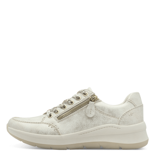 Jana 8-23780-44 cloudy gold trainer